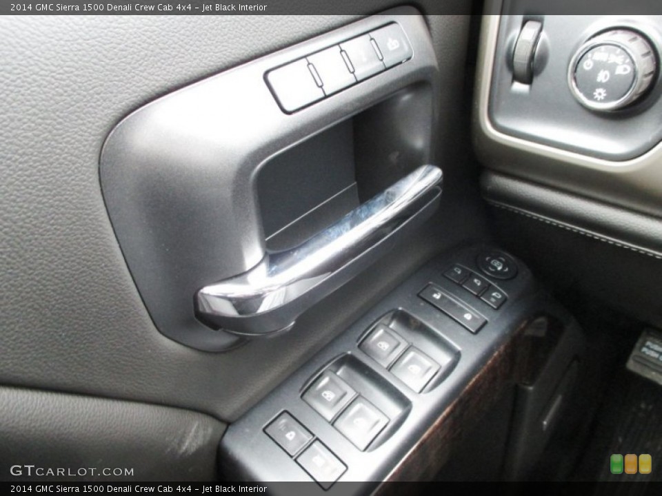 Jet Black Interior Controls for the 2014 GMC Sierra 1500 Denali Crew Cab 4x4 #90202792