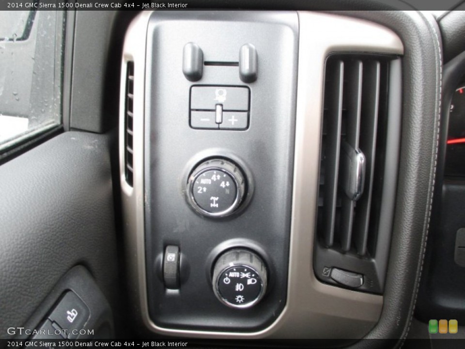 Jet Black Interior Controls for the 2014 GMC Sierra 1500 Denali Crew Cab 4x4 #90202814