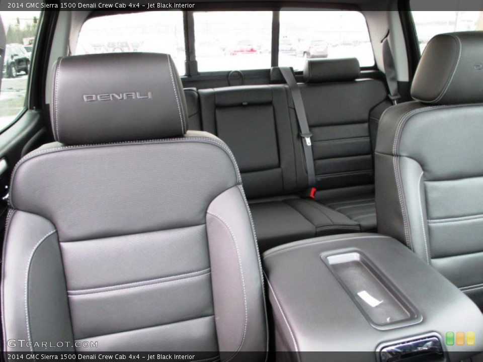 Jet Black Interior Front Seat for the 2014 GMC Sierra 1500 Denali Crew Cab 4x4 #90203213