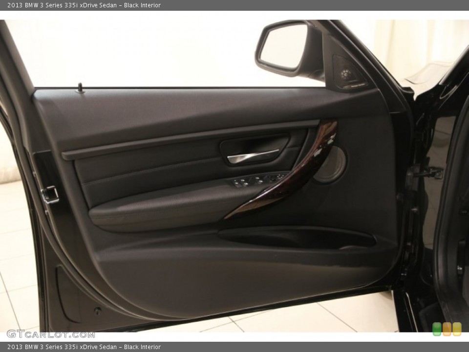 Black Interior Door Panel for the 2013 BMW 3 Series 335i xDrive Sedan #90203465