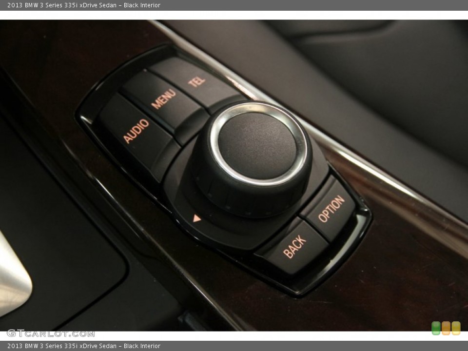 Black Interior Controls for the 2013 BMW 3 Series 335i xDrive Sedan #90204224