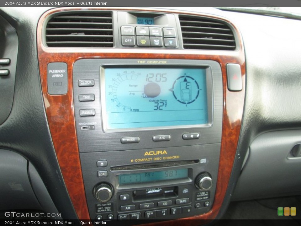 Quartz Interior Controls for the 2004 Acura MDX  #90206387