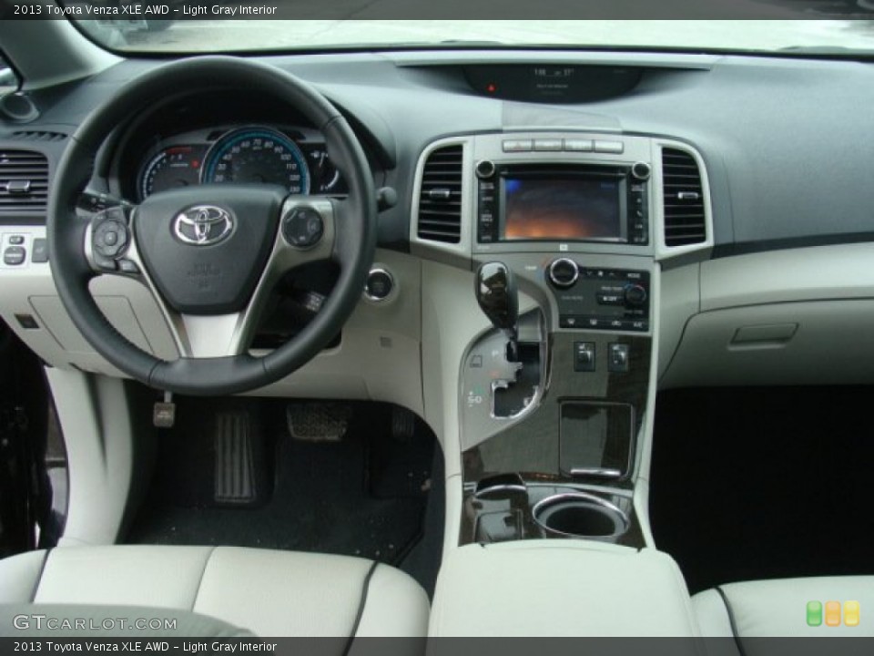 Light Gray Interior Dashboard for the 2013 Toyota Venza XLE AWD #90209204