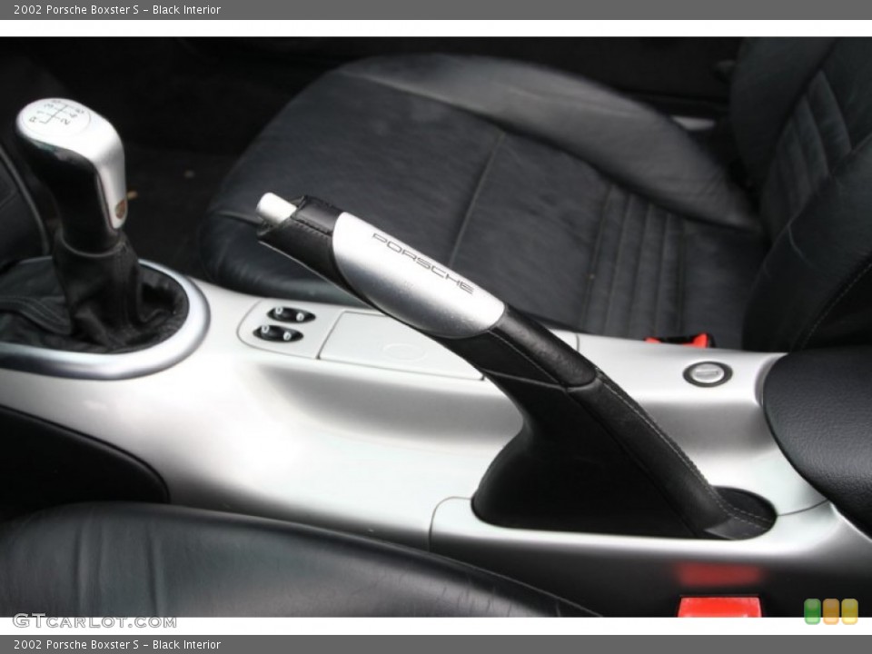 Black Interior Controls for the 2002 Porsche Boxster S #90212414