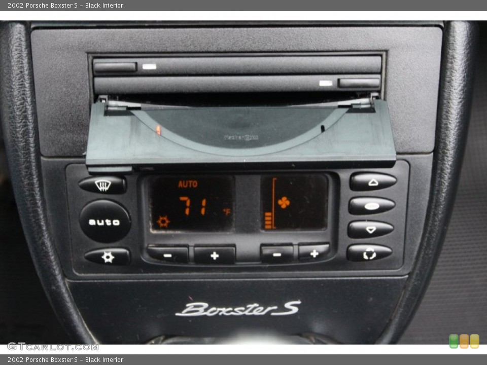 Black Interior Controls for the 2002 Porsche Boxster S #90212522