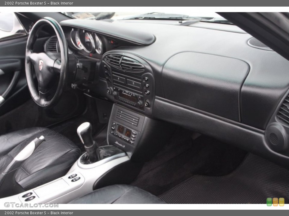 Black Interior Dashboard for the 2002 Porsche Boxster S #90212693