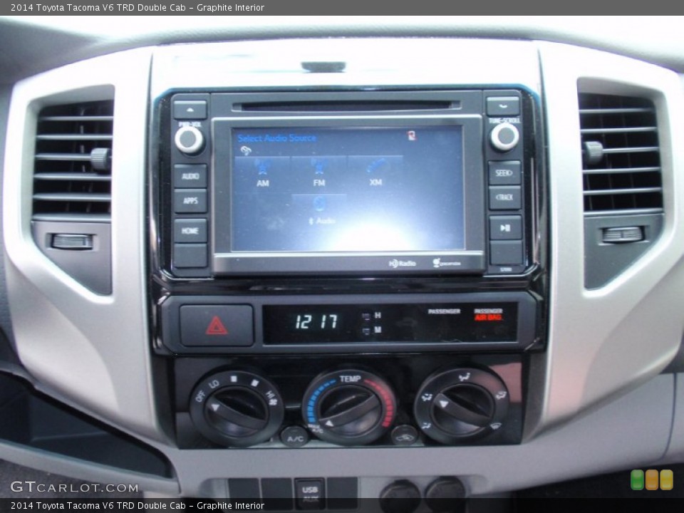 Graphite Interior Controls for the 2014 Toyota Tacoma V6 TRD Double Cab #90215876