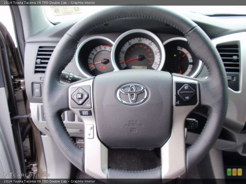 Graphite Interior Steering Wheel for the 2014 Toyota Tacoma V6 TRD Double Cab #90215921