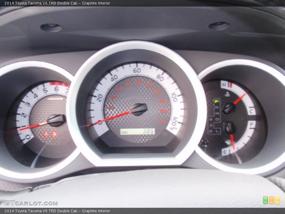 Graphite Interior Gauges for the 2014 Toyota Tacoma V6 TRD Double Cab #90215942