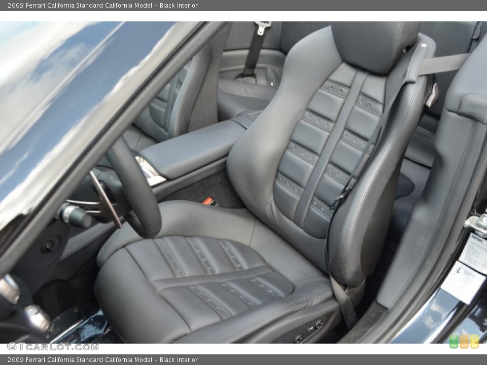 Black Interior Front Seat for the 2009 Ferrari California  #90217862