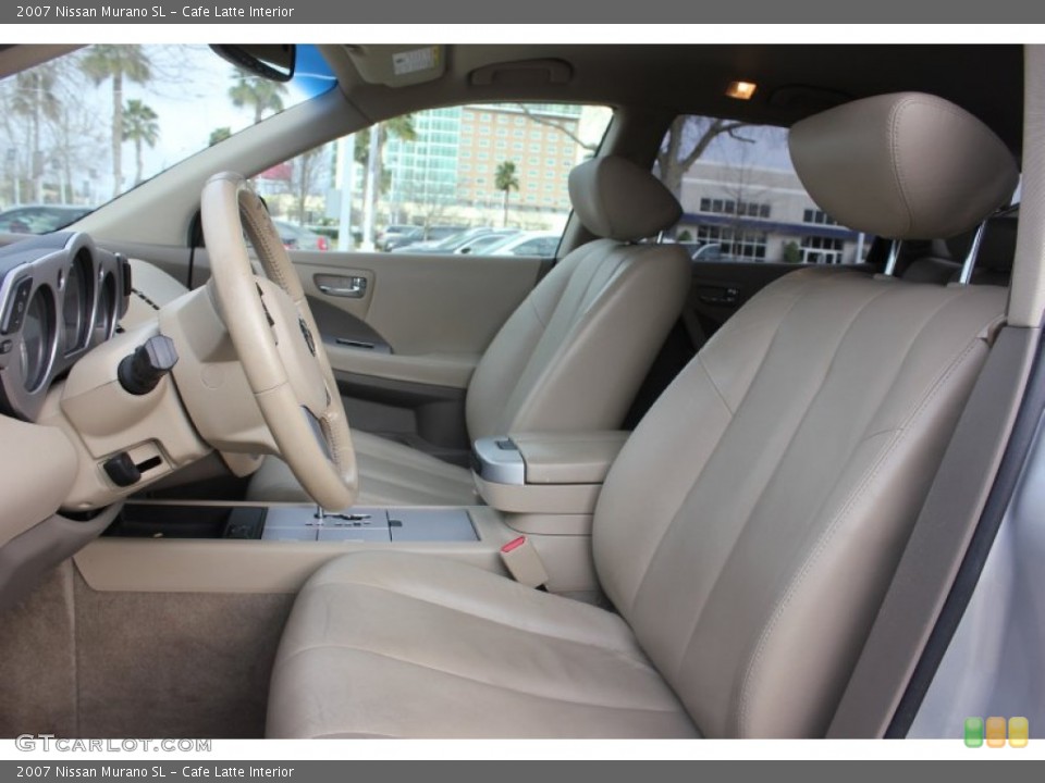 Cafe Latte Interior Front Seat For The 2007 Nissan Murano Sl