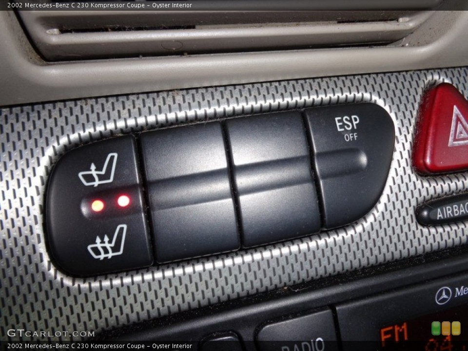 Oyster Interior Controls for the 2002 Mercedes-Benz C 230 Kompressor Coupe #90220499