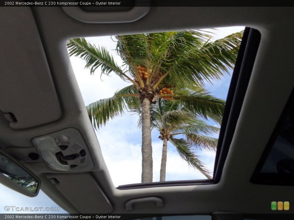 Oyster Interior Sunroof for the 2002 Mercedes-Benz C 230 Kompressor Coupe #90220583