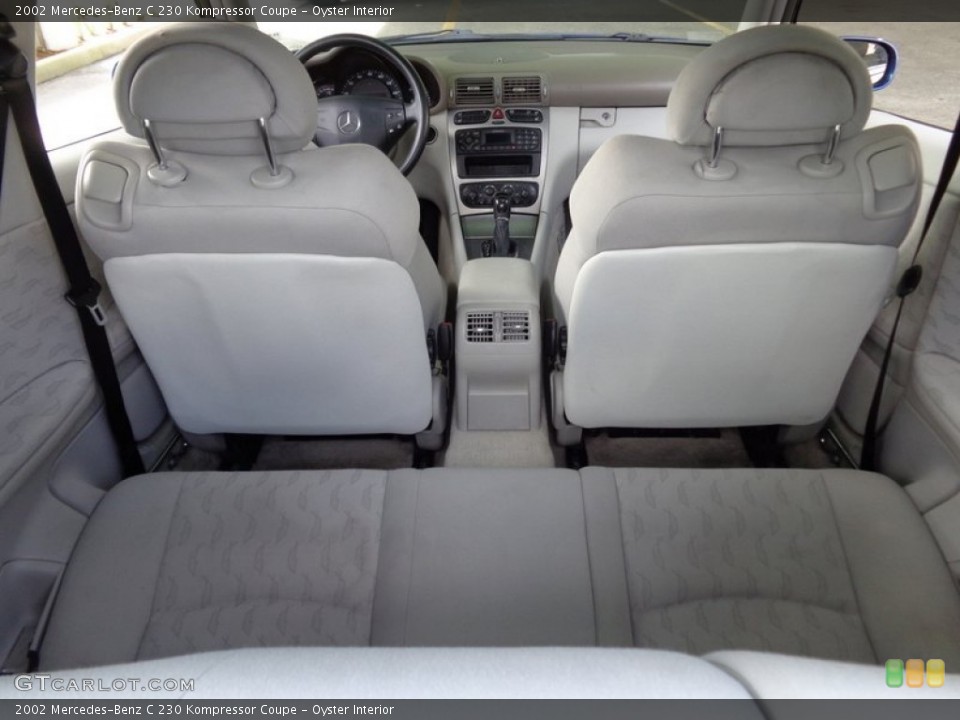 Oyster Interior Rear Seat for the 2002 Mercedes-Benz C 230 Kompressor Coupe #90221051