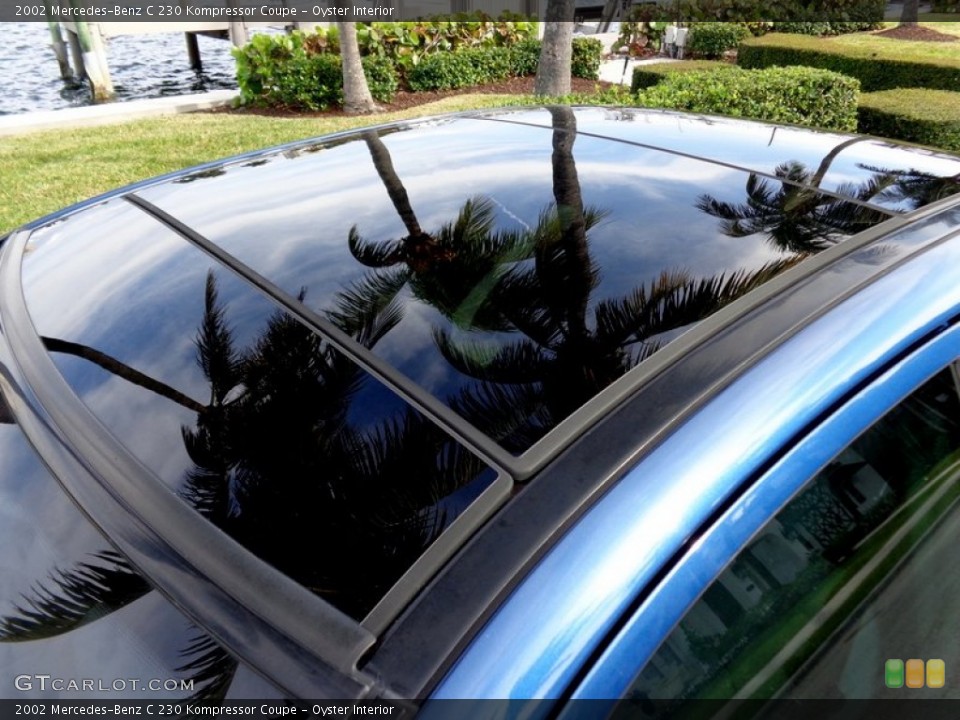 Oyster Interior Sunroof for the 2002 Mercedes-Benz C 230 Kompressor Coupe #90221201