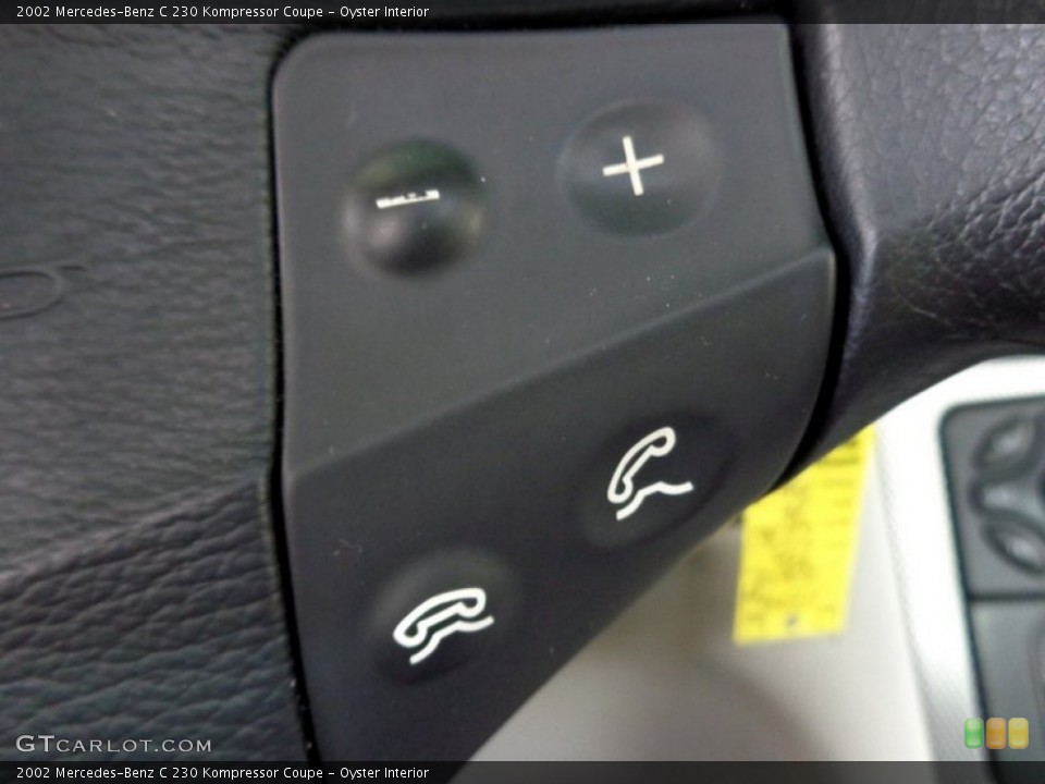 Oyster Interior Controls for the 2002 Mercedes-Benz C 230 Kompressor Coupe #90221267
