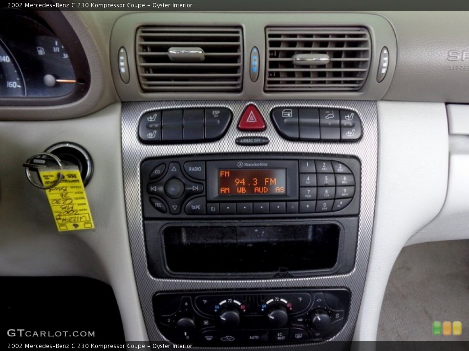 Oyster Interior Controls for the 2002 Mercedes-Benz C 230 Kompressor Coupe #90221340