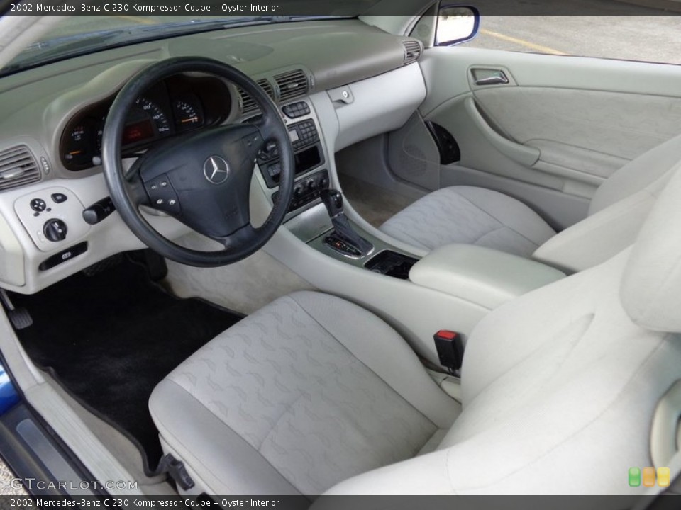 Oyster Interior Prime Interior for the 2002 Mercedes-Benz C 230 Kompressor Coupe #90221435