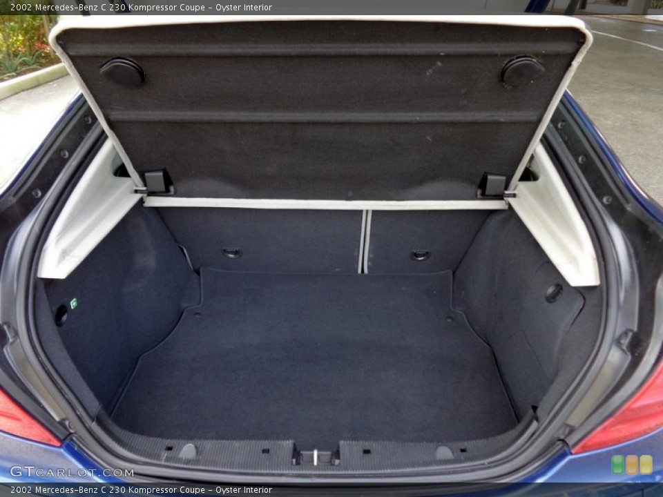 Oyster Interior Trunk for the 2002 Mercedes-Benz C 230 Kompressor Coupe #90222086
