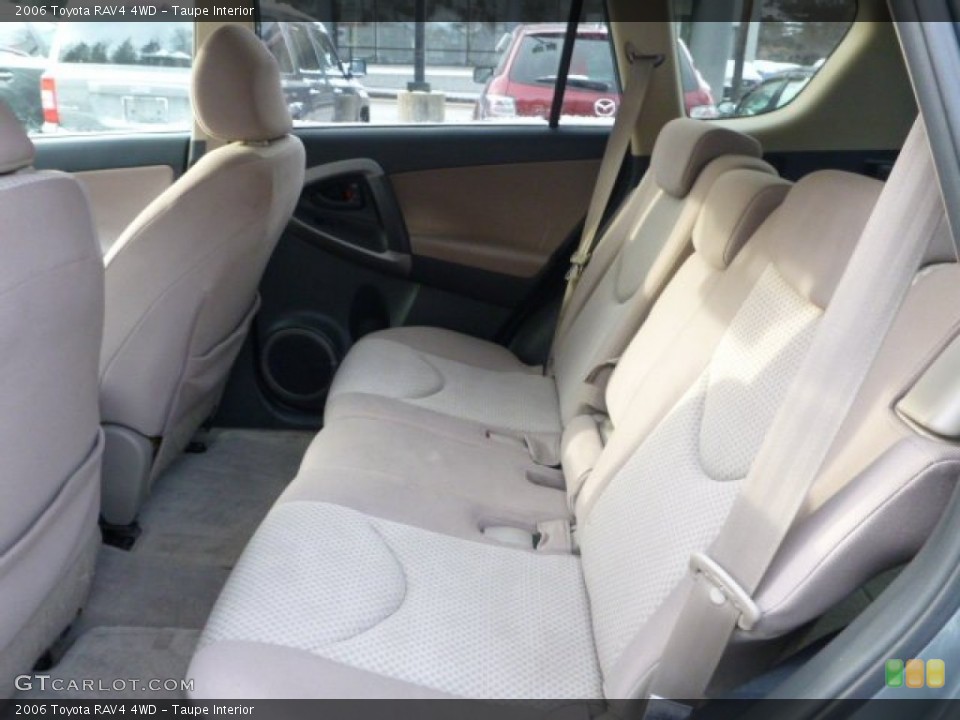 Taupe Interior Rear Seat for the 2006 Toyota RAV4 4WD #90224261
