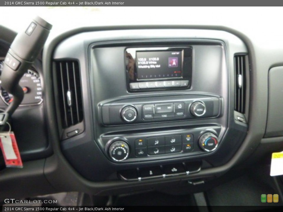 Jet Black/Dark Ash Interior Controls for the 2014 GMC Sierra 1500 Regular Cab 4x4 #90231353