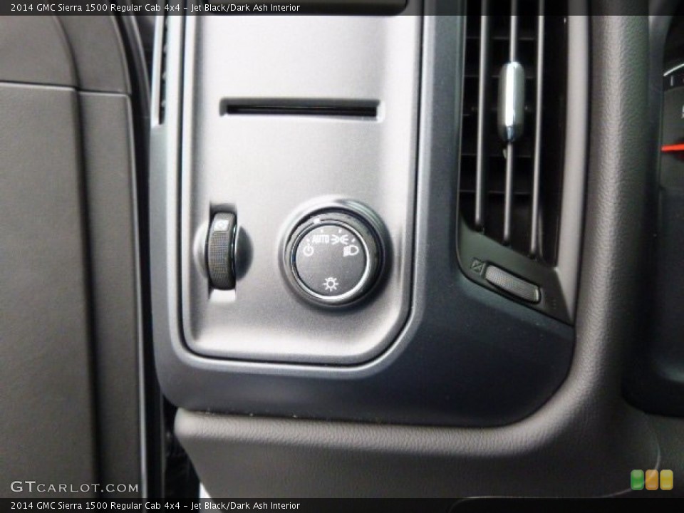 Jet Black/Dark Ash Interior Controls for the 2014 GMC Sierra 1500 Regular Cab 4x4 #90231383