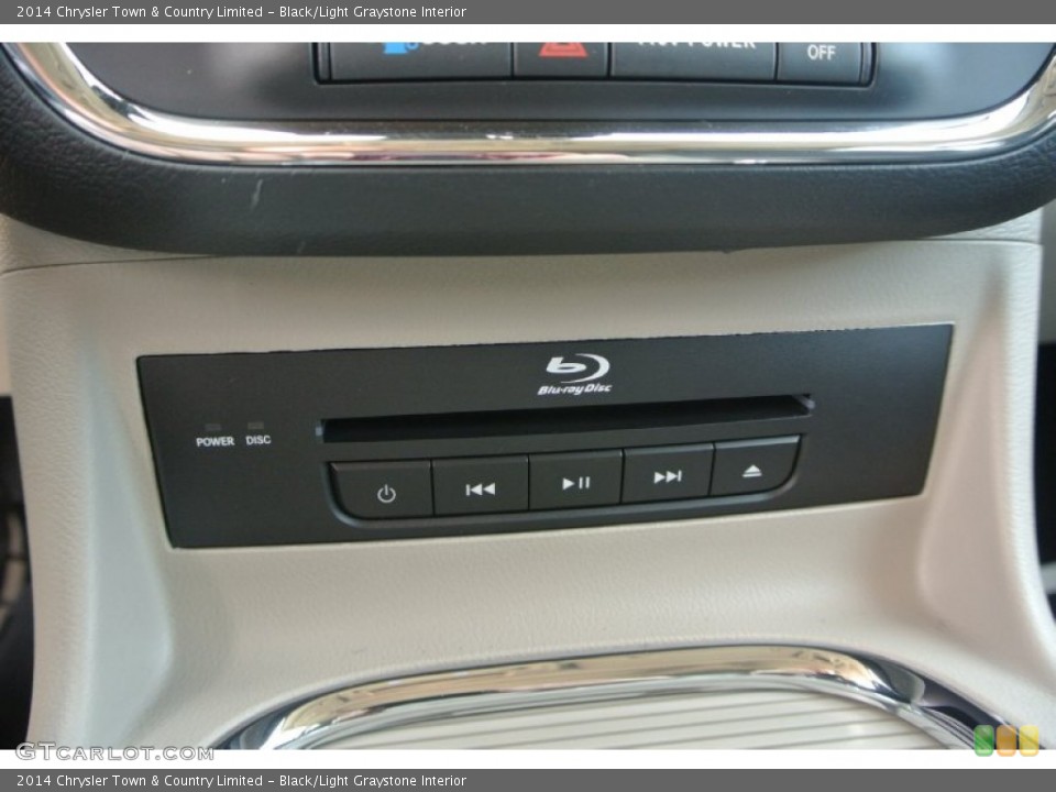 Black/Light Graystone Interior Controls for the 2014 Chrysler Town & Country Limited #90235412
