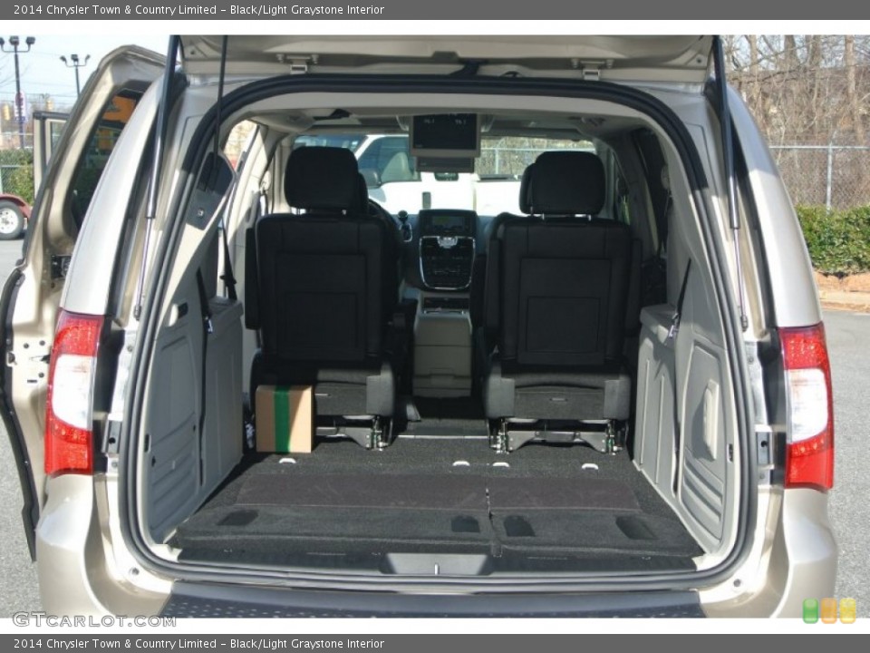 Black/Light Graystone Interior Trunk for the 2014 Chrysler Town & Country Limited #90235448