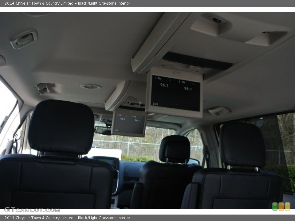 Black/Light Graystone Interior Entertainment System for the 2014 Chrysler Town & Country Limited #90235454