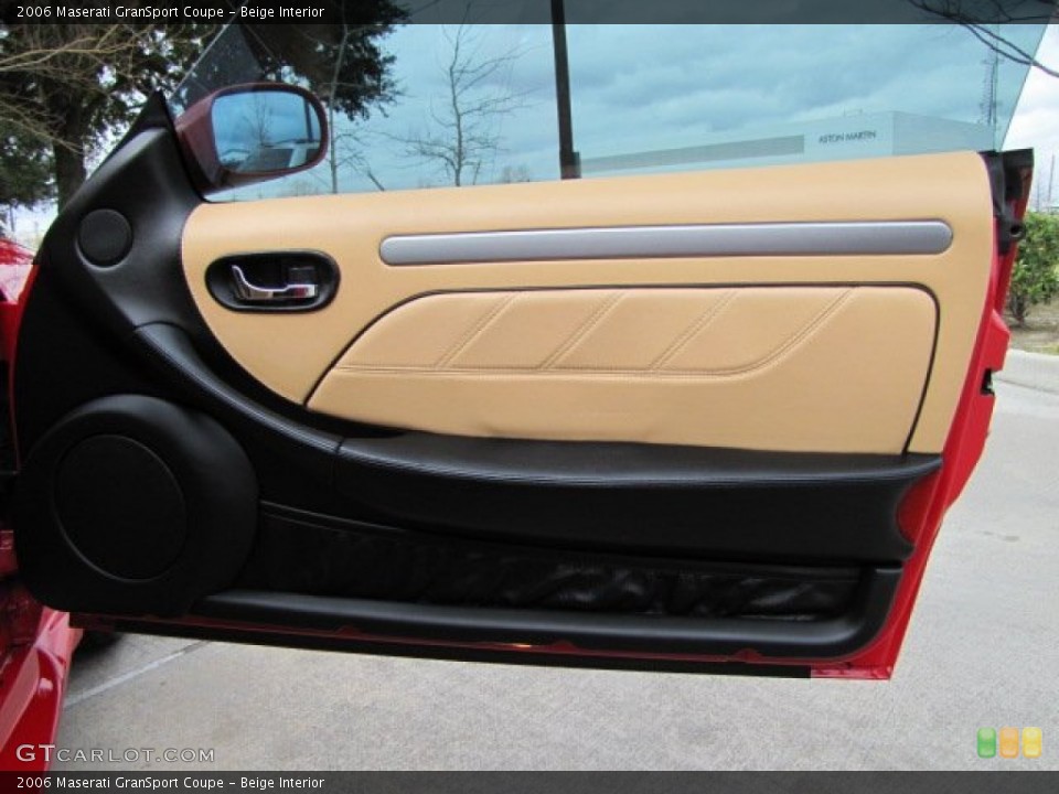 Beige Interior Door Panel for the 2006 Maserati GranSport Coupe #90238261
