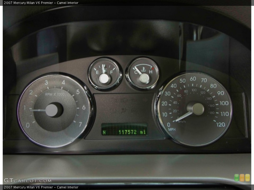 Camel Interior Gauges for the 2007 Mercury Milan V6 Premier #90240948