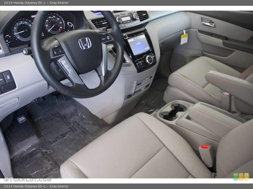 Gray Interior Prime Interior for the 2014 Honda Odyssey EX-L #90244380