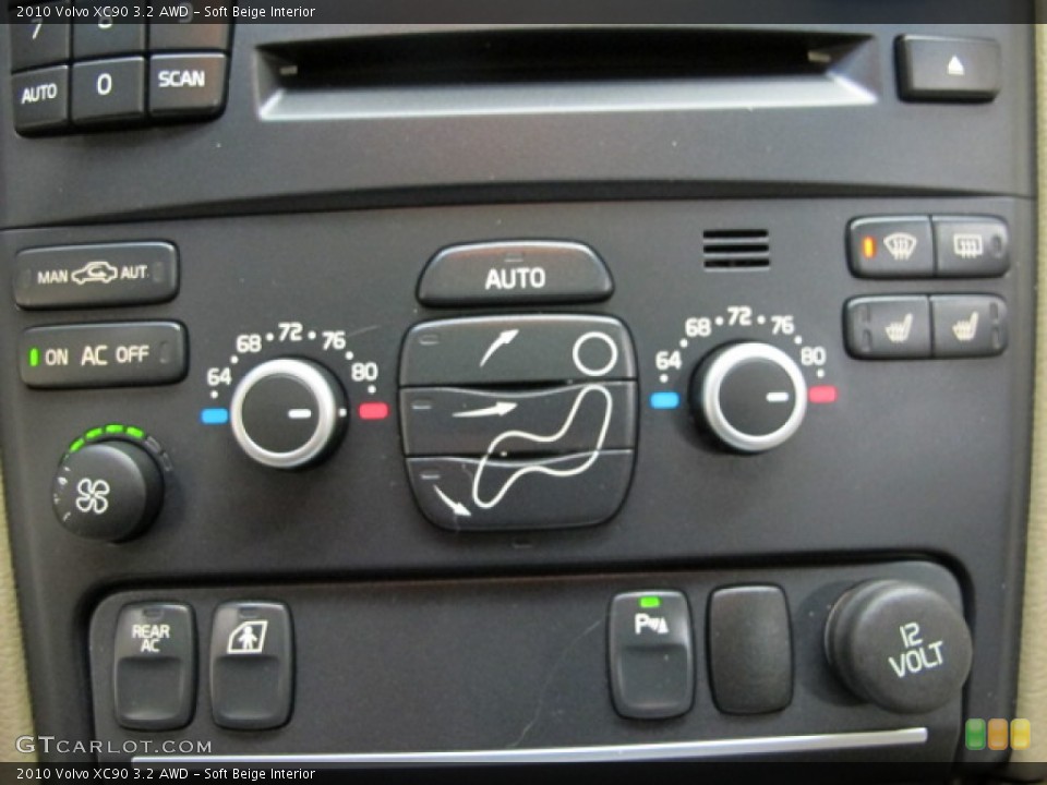 Soft Beige Interior Controls for the 2010 Volvo XC90 3.2 AWD #90246651