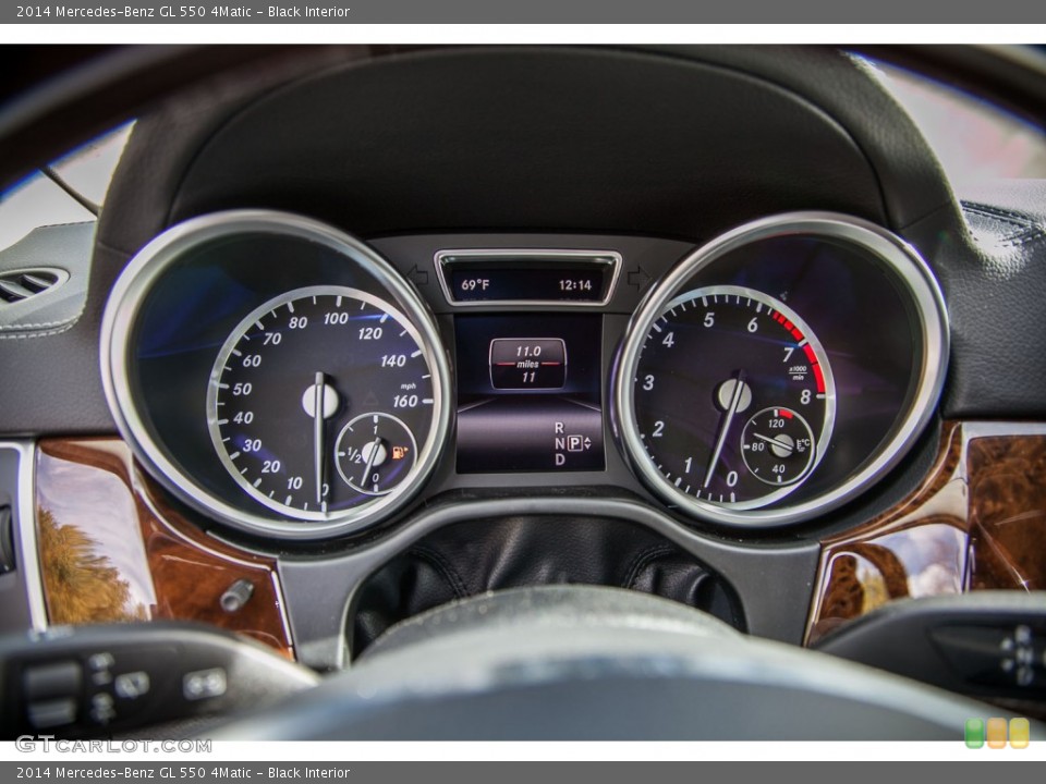 Black Interior Gauges for the 2014 Mercedes-Benz GL 550 4Matic #90247821