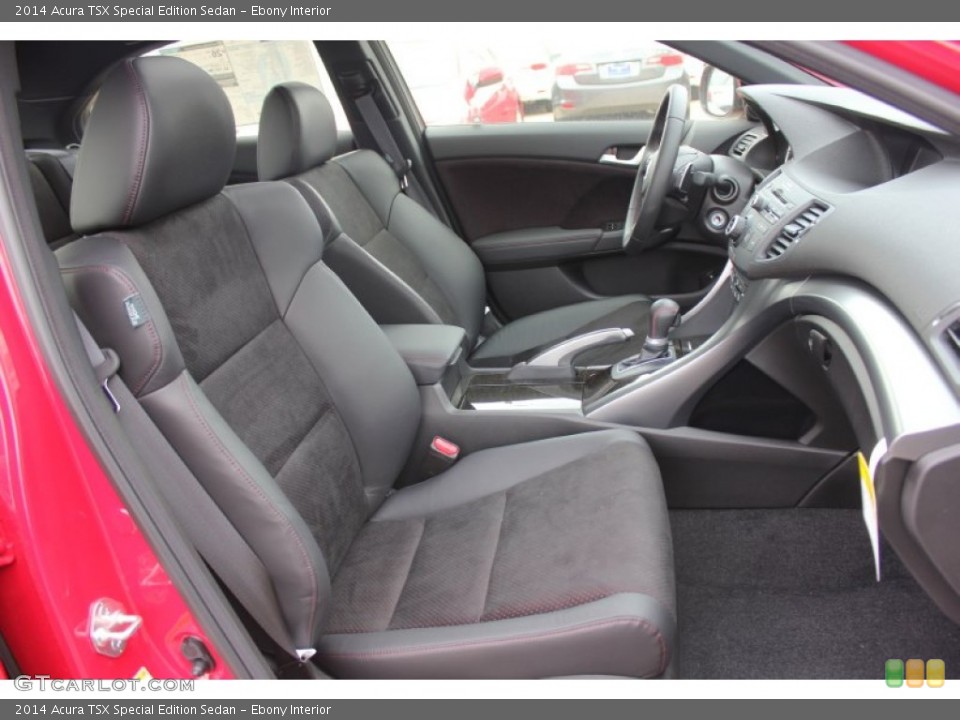 Ebony Interior Front Seat for the 2014 Acura TSX Special Edition Sedan #90251103