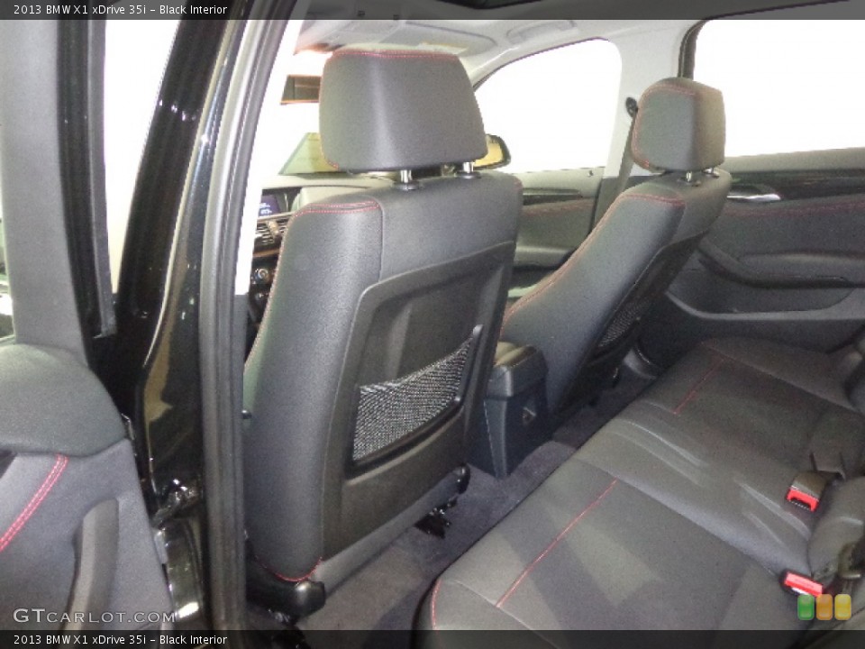 Black Interior Rear Seat for the 2013 BMW X1 xDrive 35i #90251511