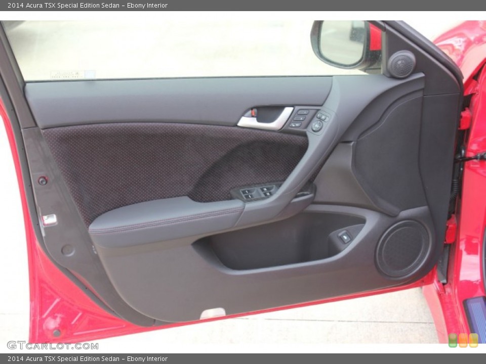 Ebony Interior Door Panel for the 2014 Acura TSX Special Edition Sedan #90252900