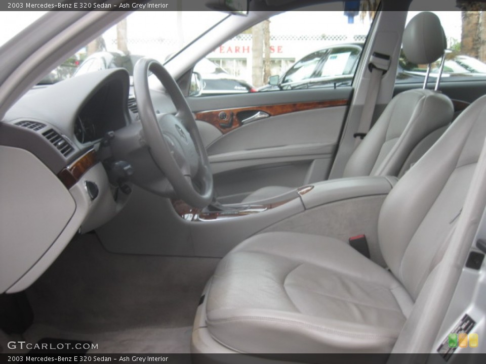 Ash Grey Interior Front Seat for the 2003 Mercedes-Benz E 320 Sedan #90254475