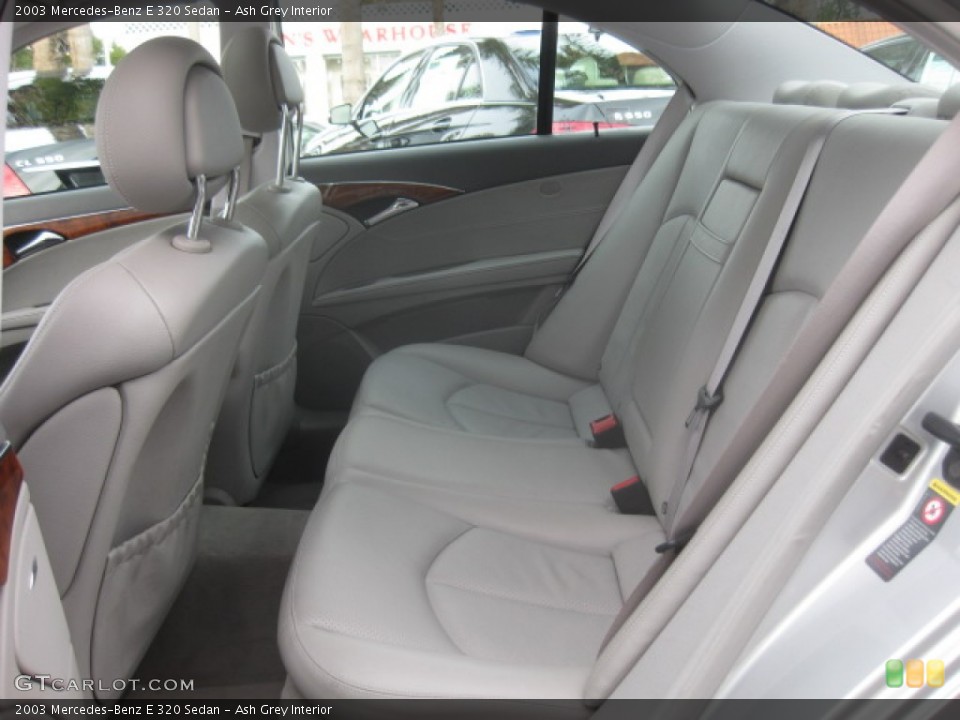 Ash Grey Interior Rear Seat for the 2003 Mercedes-Benz E 320 Sedan #90254493