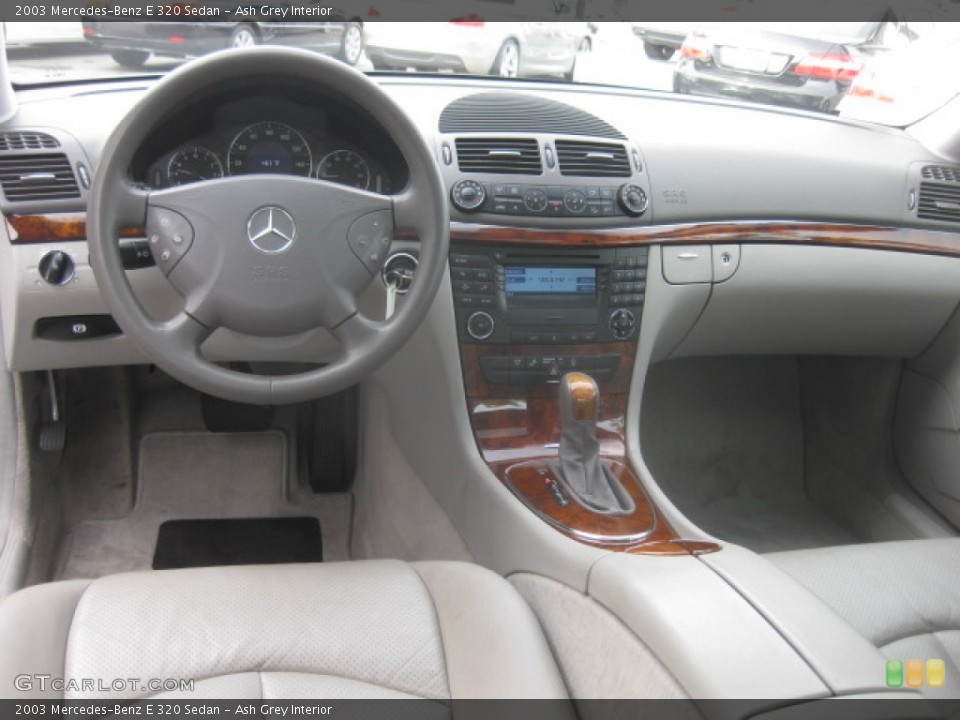 Ash Grey Interior Dashboard for the 2003 Mercedes-Benz E 320 Sedan #90254508