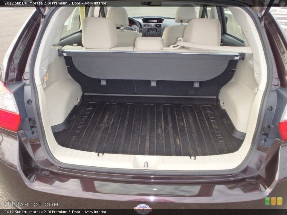 Ivory Interior Trunk for the 2012 Subaru Impreza 2.0i Premium 5 Door #90255561