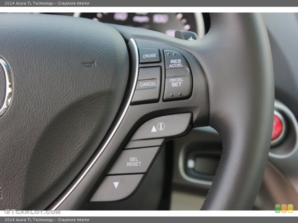 Graystone Interior Controls for the 2014 Acura TL Technology #90257778