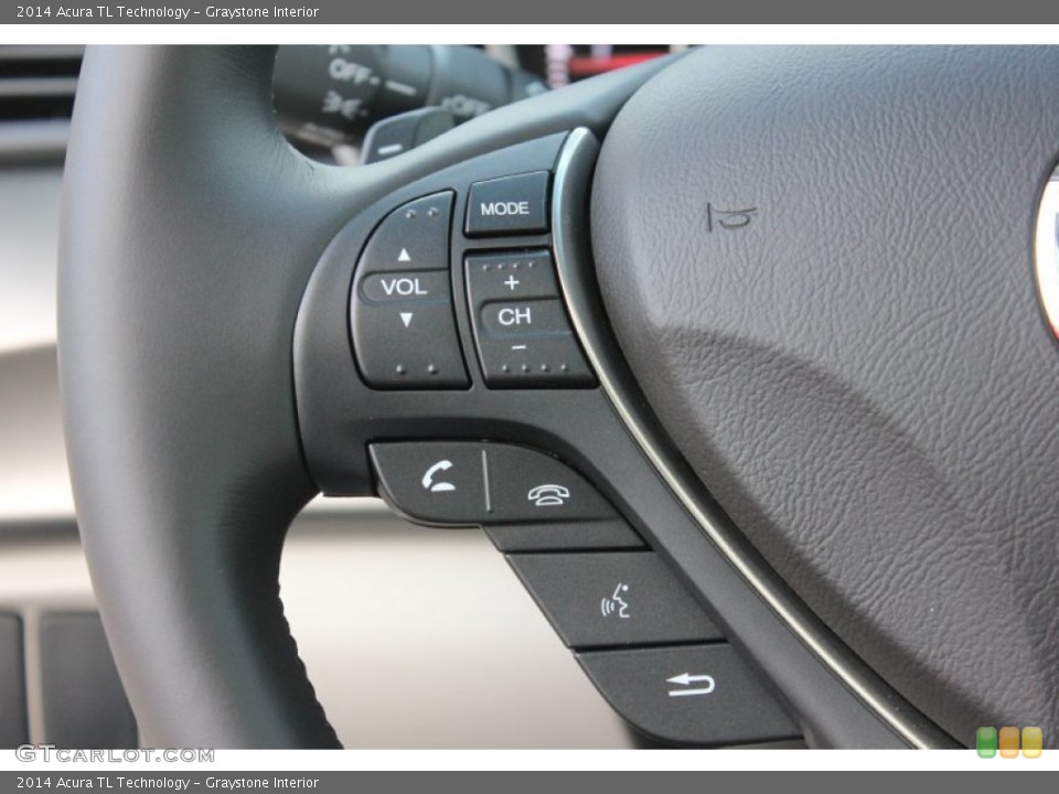Graystone Interior Controls for the 2014 Acura TL Technology #90257796