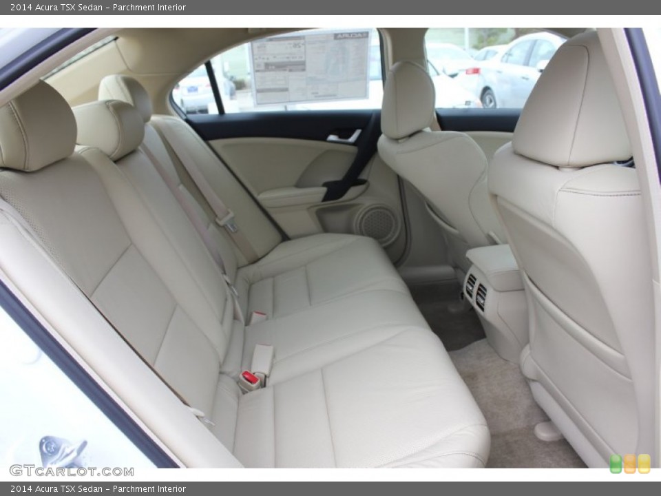 Parchment Interior Rear Seat for the 2014 Acura TSX Sedan #90259197