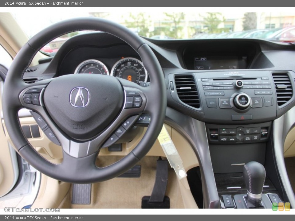 Parchment Interior Dashboard for the 2014 Acura TSX Sedan #90259298