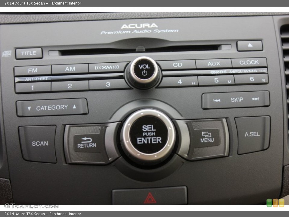Parchment Interior Controls for the 2014 Acura TSX Sedan #90259368