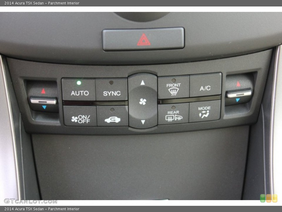 Parchment Interior Controls for the 2014 Acura TSX Sedan #90259386
