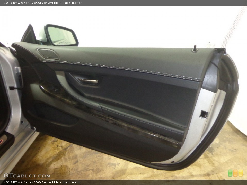 Black Interior Door Panel for the 2013 BMW 6 Series 650i Convertible #90261024