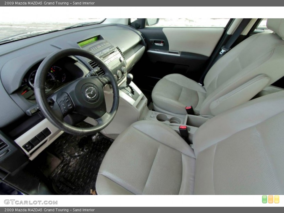 Sand Interior Prime Interior for the 2009 Mazda MAZDA5 Grand Touring #90269259