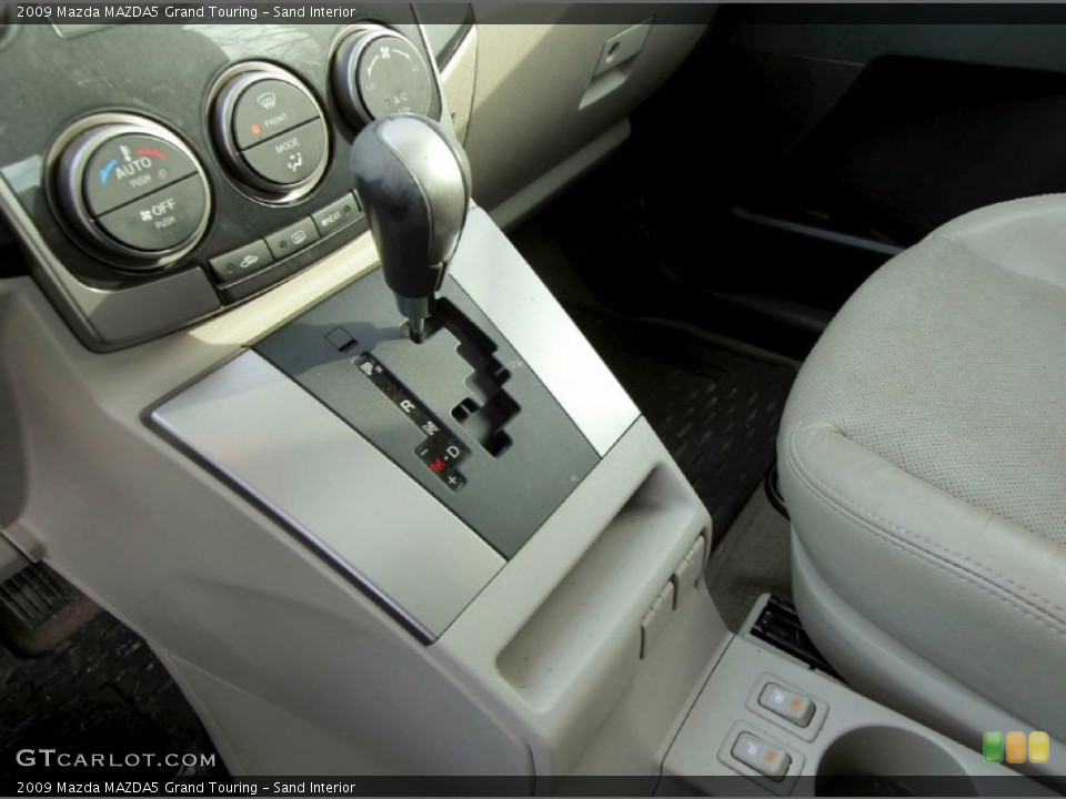 Sand Interior Transmission for the 2009 Mazda MAZDA5 Grand Touring #90269271